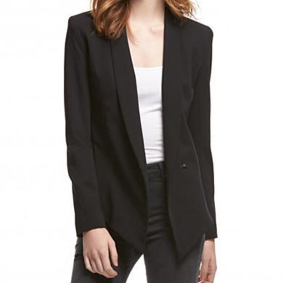 Robert Rodriguez Hugh Asymmetrical Blazer Black 10 - Picture 1 of 12